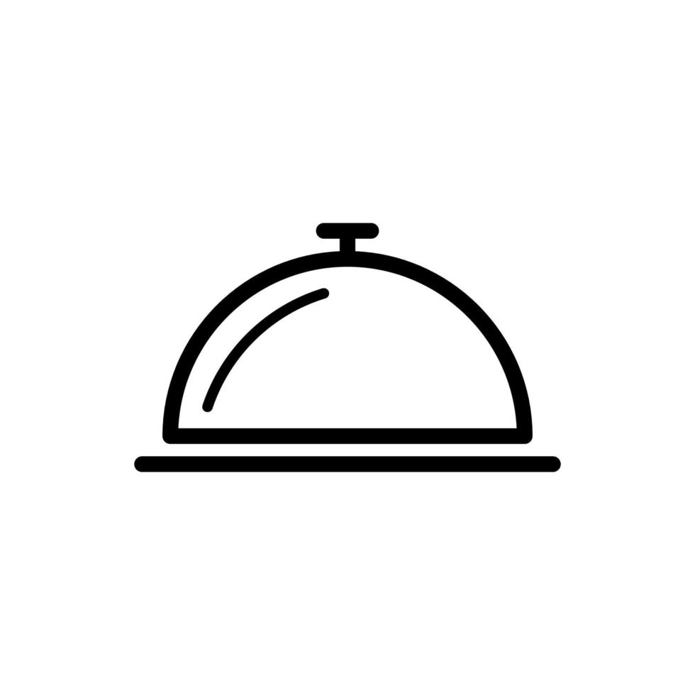 tray food icon design vector
