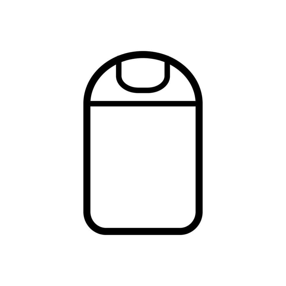 trash can icon vector