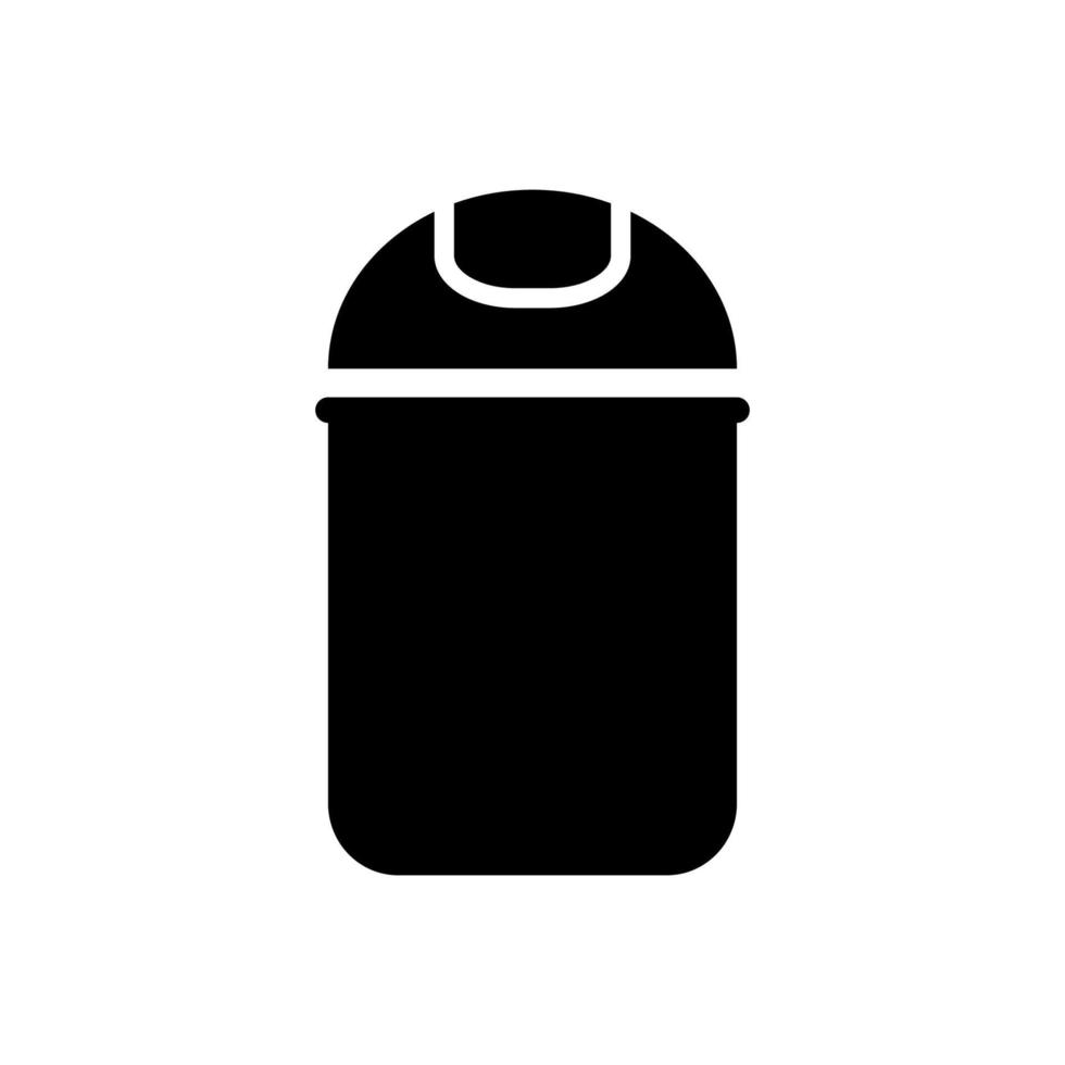 trash can icon vector