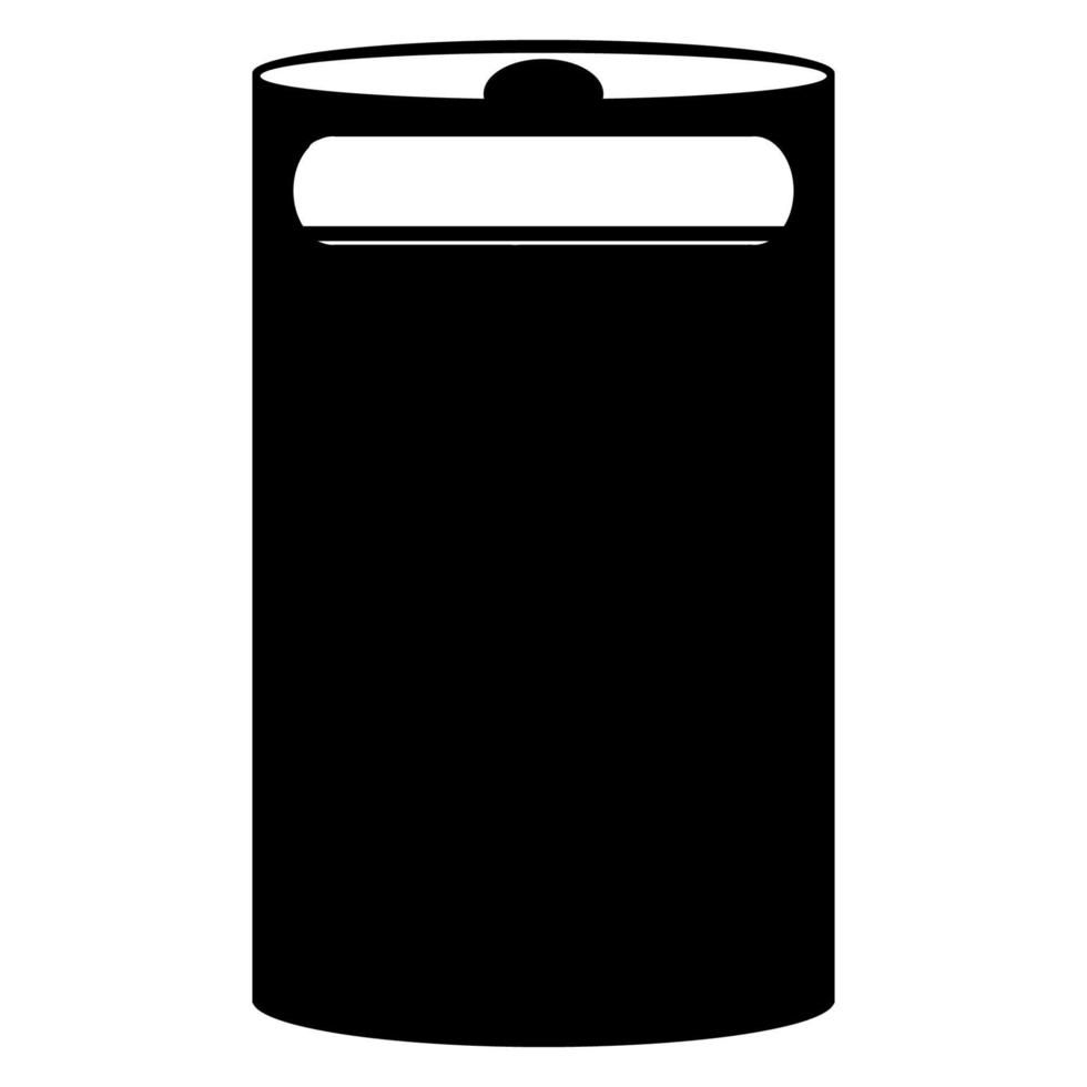 trash can icon vector