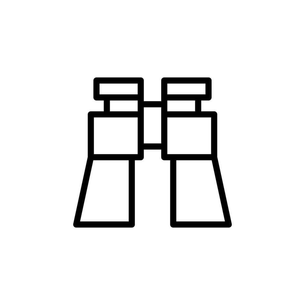 binoculars vector icon illustration