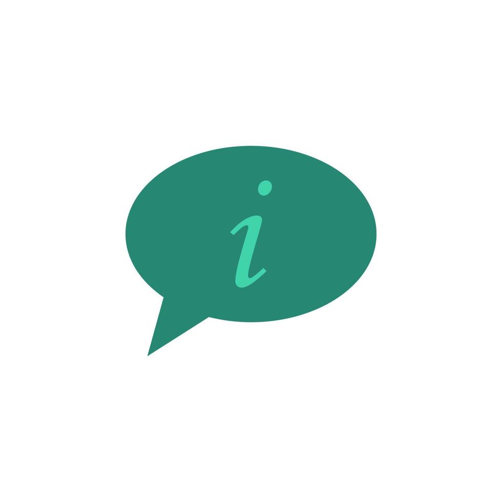 communication with information vector icon illustration