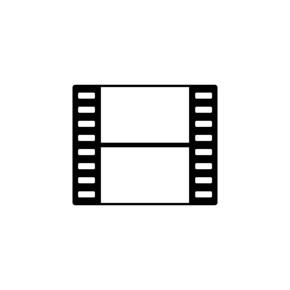 camera roll vector icon illustration