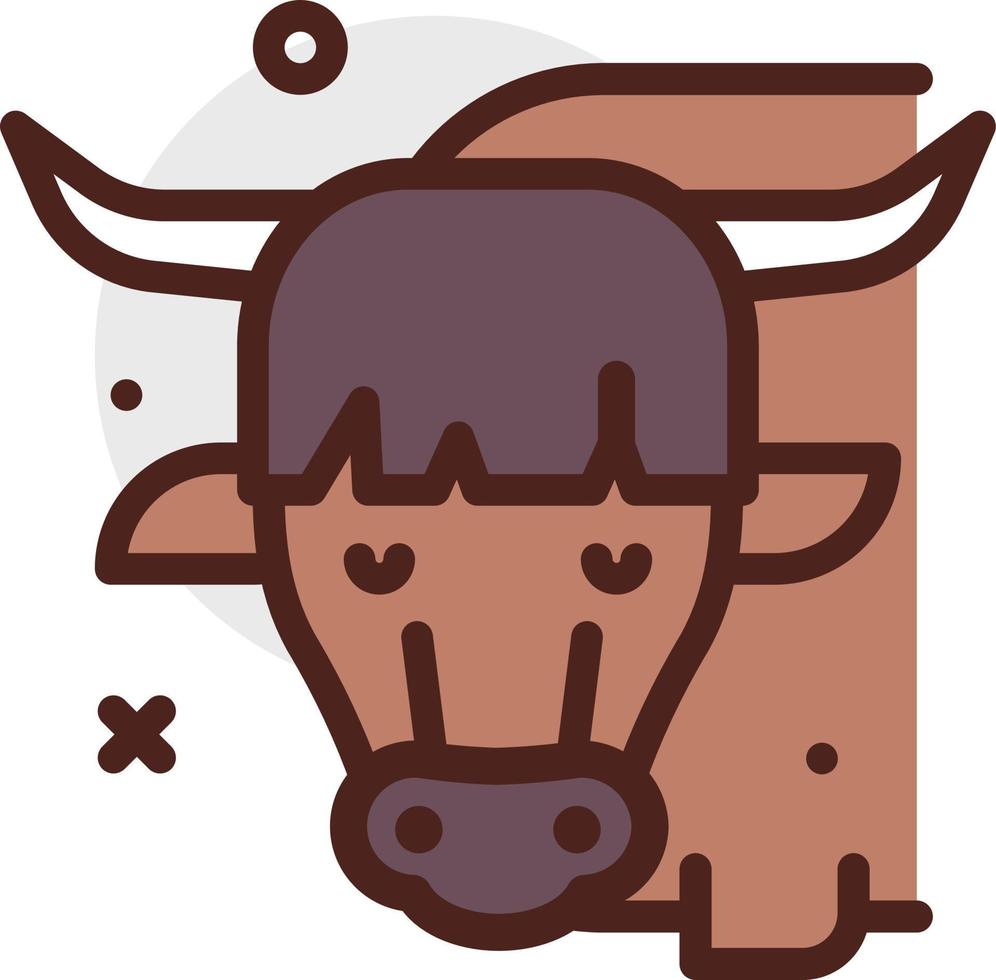 vaca ilustración vector