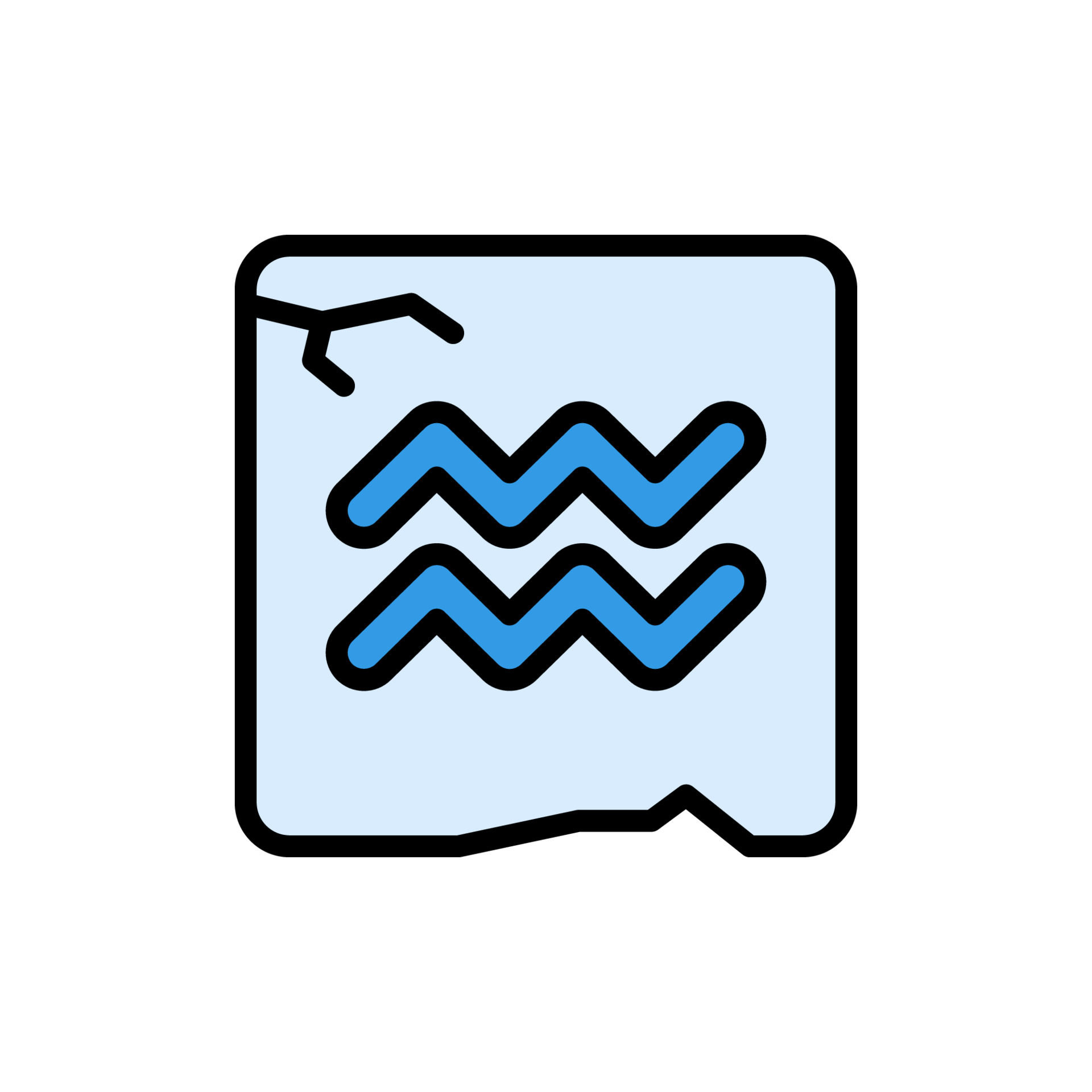 Zodiac Aquarius vector icon illustration 23017050 Vector Art at Vecteezy