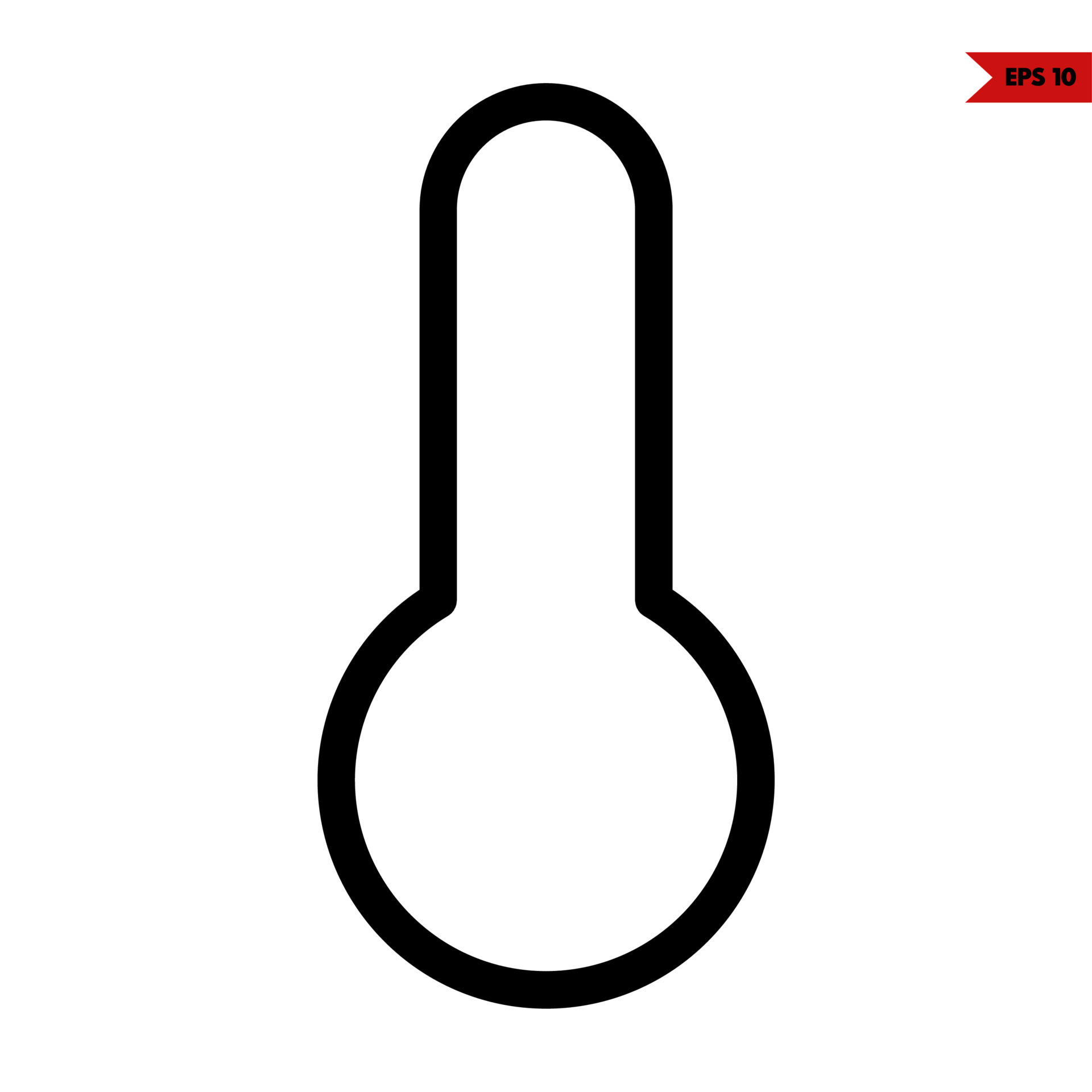 thermometer line icon 23017103 Vector Art at Vecteezy