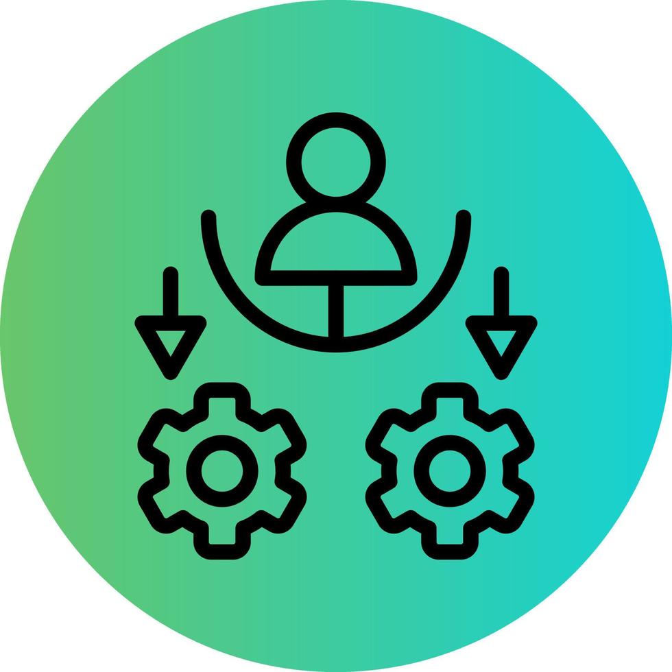 Management Vector Icon Style