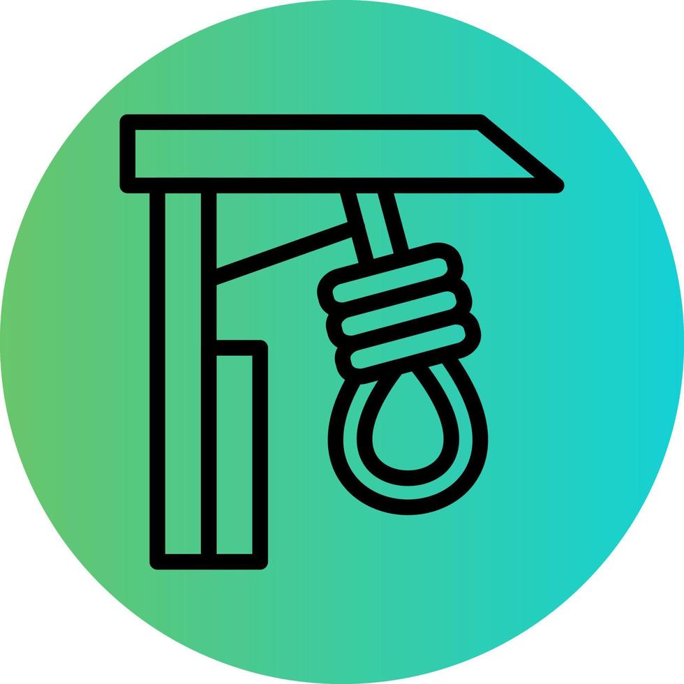 Gibbet Vector Icon Style