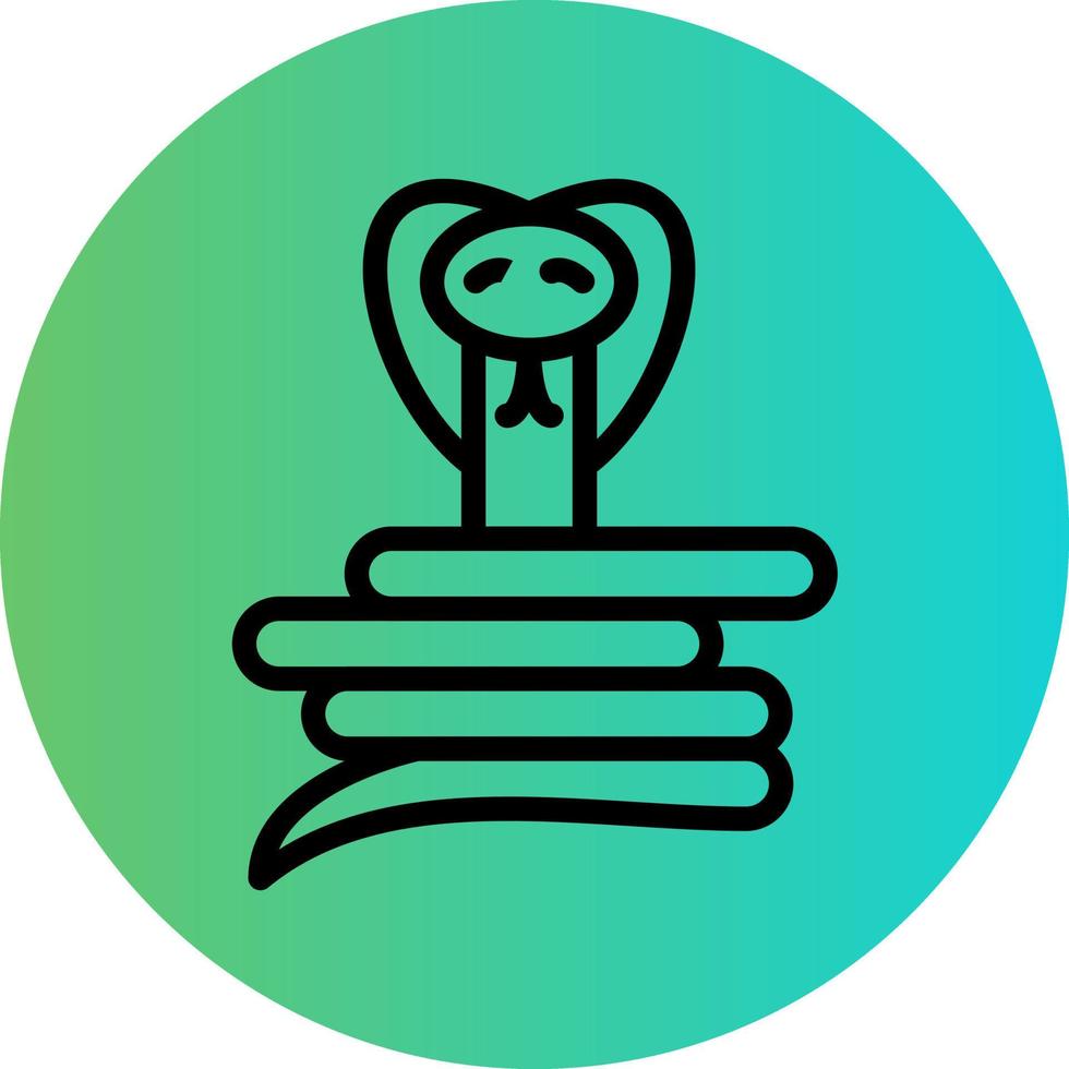 Snake Vector Icon Style