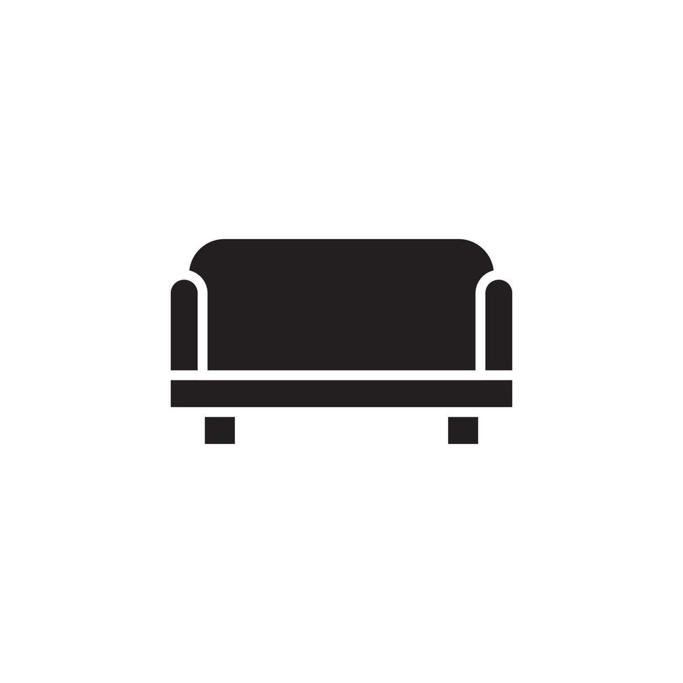 chair sofa vector for website, UI Essential, symbol, presentation