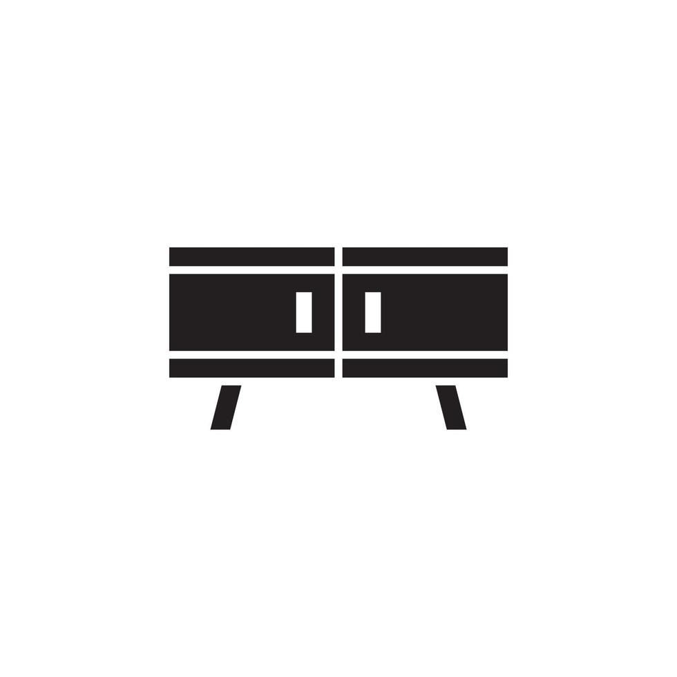 cupboard icon vector for website, UI Essential, symbol, presentation