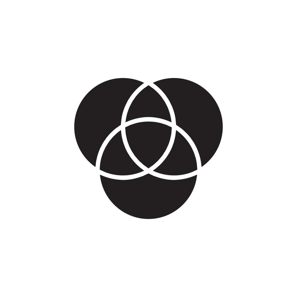 RGB icon vector for website, UI Essential, symbol, presentation