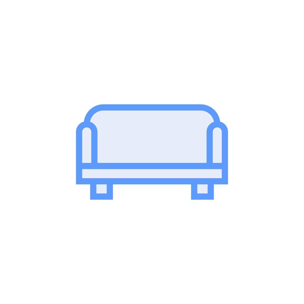 chair sofa vector for website, UI Essential, symbol, presentation