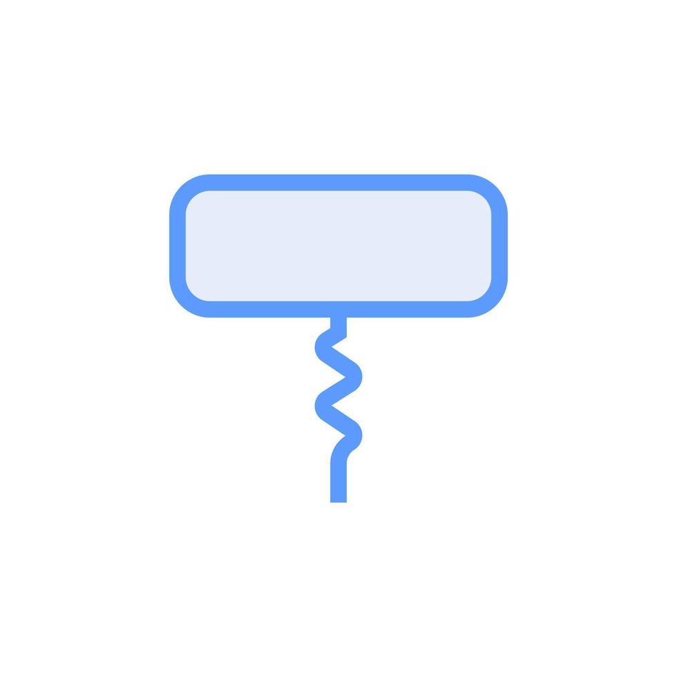 wine opener vector for Icon Website, UI Essential, Symbol, Presentation
