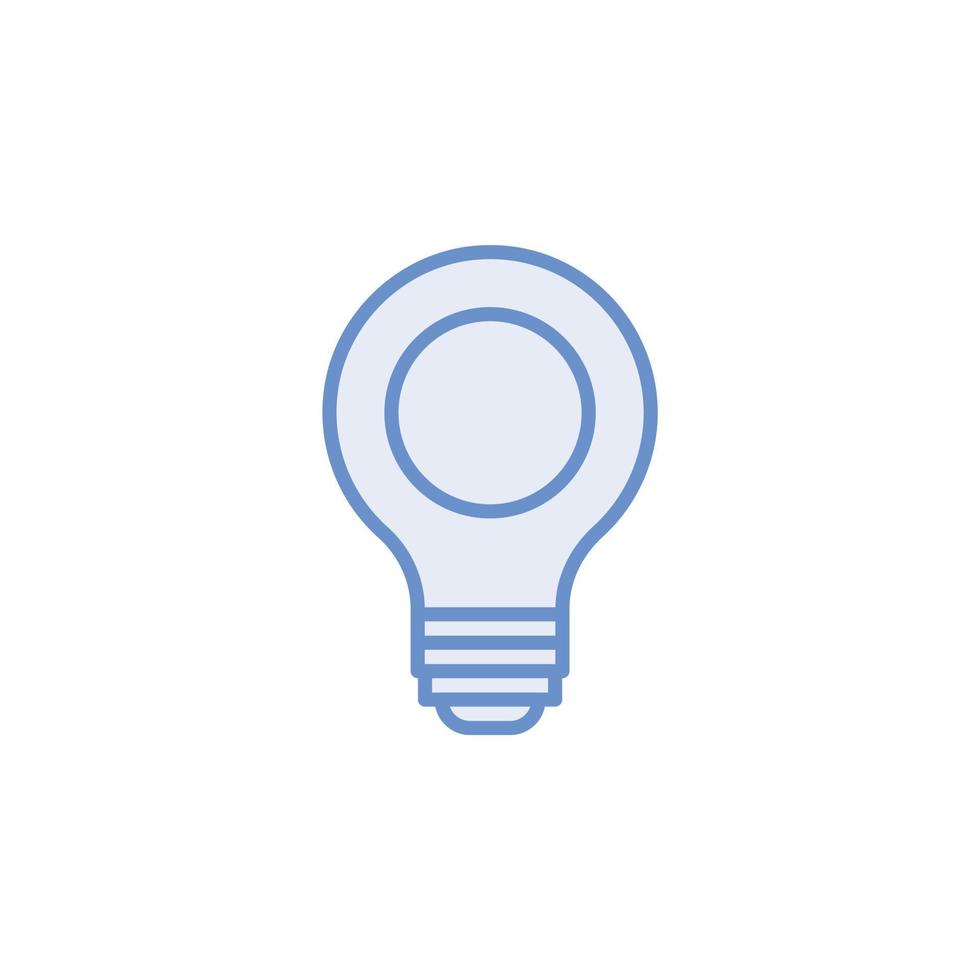 lamp icon vector for website, UI Essential, symbol, presentation