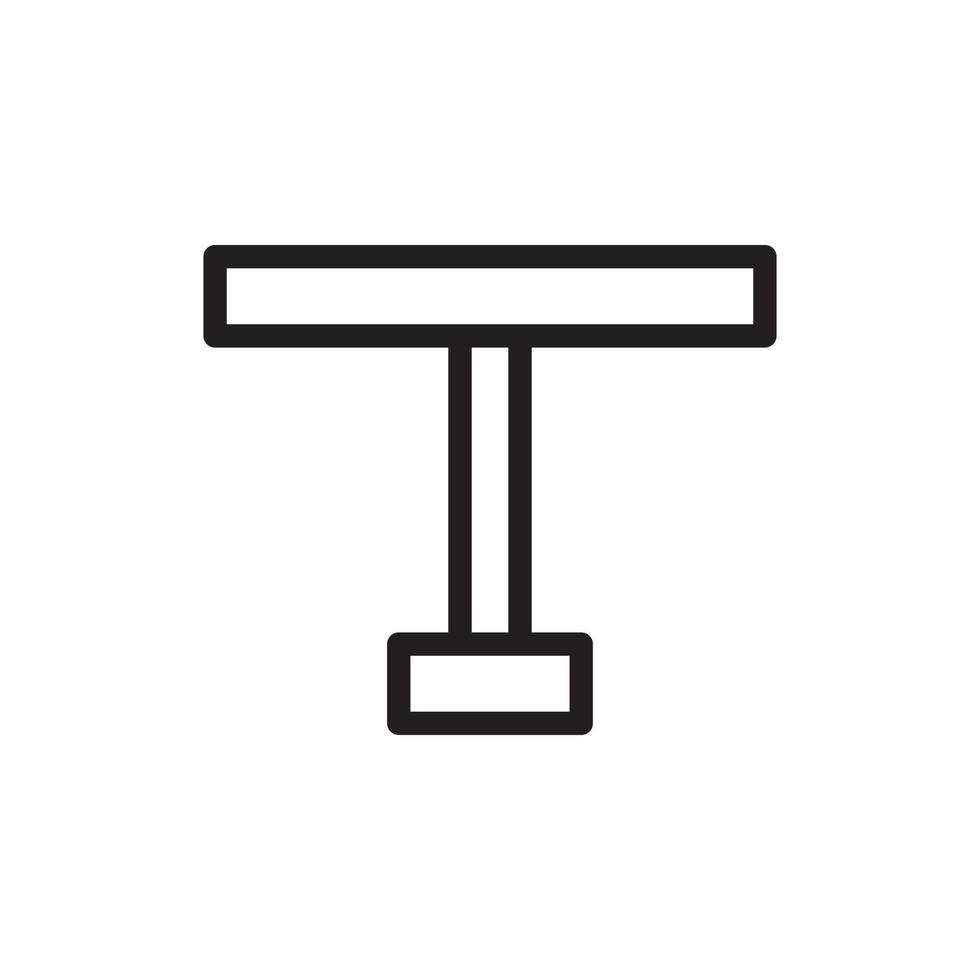 table icon vector for website, UI Essential, symbol, presentation
