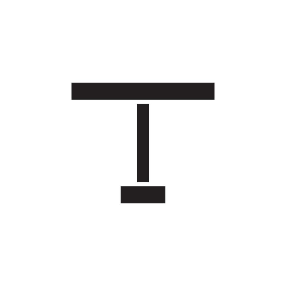 table icon  vector for website, UI Essential, symbol, presentation