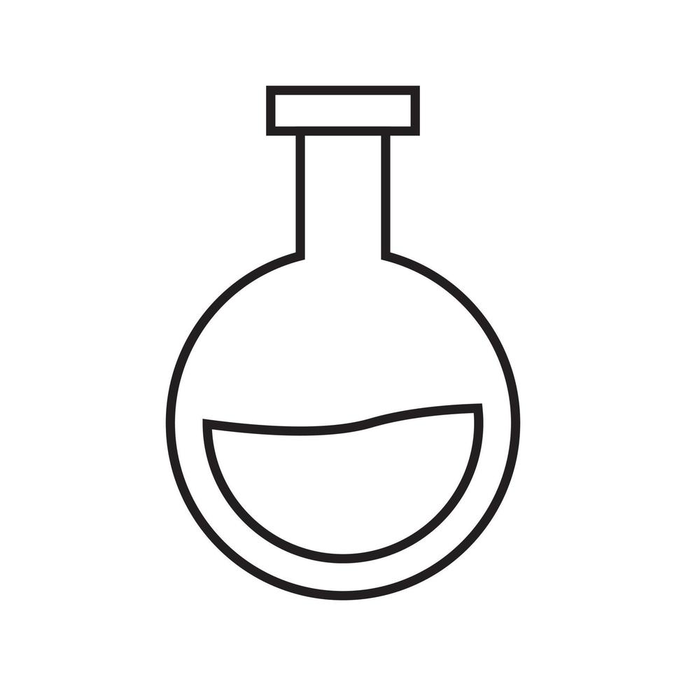 glass tube vector for website, UI Essential, symbol, presentation