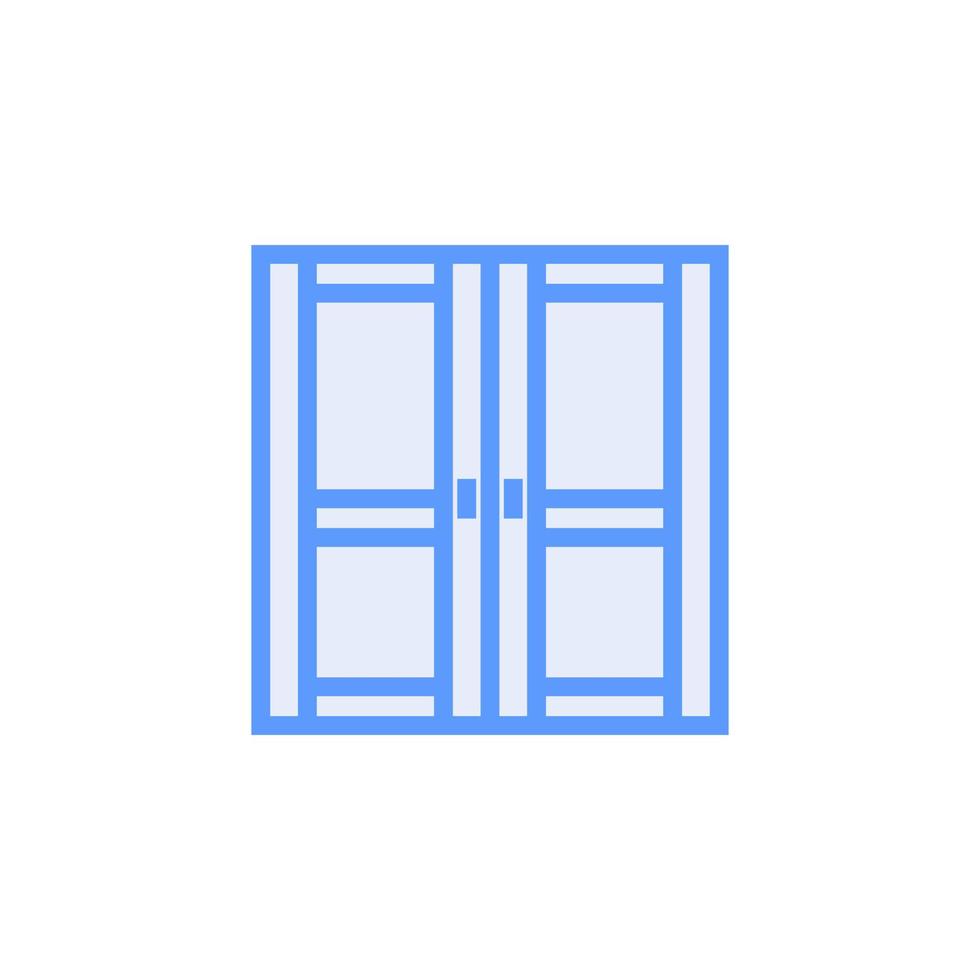 wardrobe icons vector for website, UI Essential, symbol, presentation