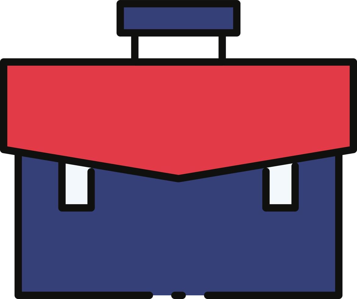 work-suitcase-toolbox Illustration Vector