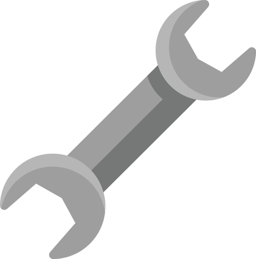 wrench tools configuration setting settings repair. vector