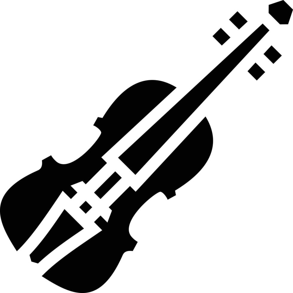 violín ilustración vector