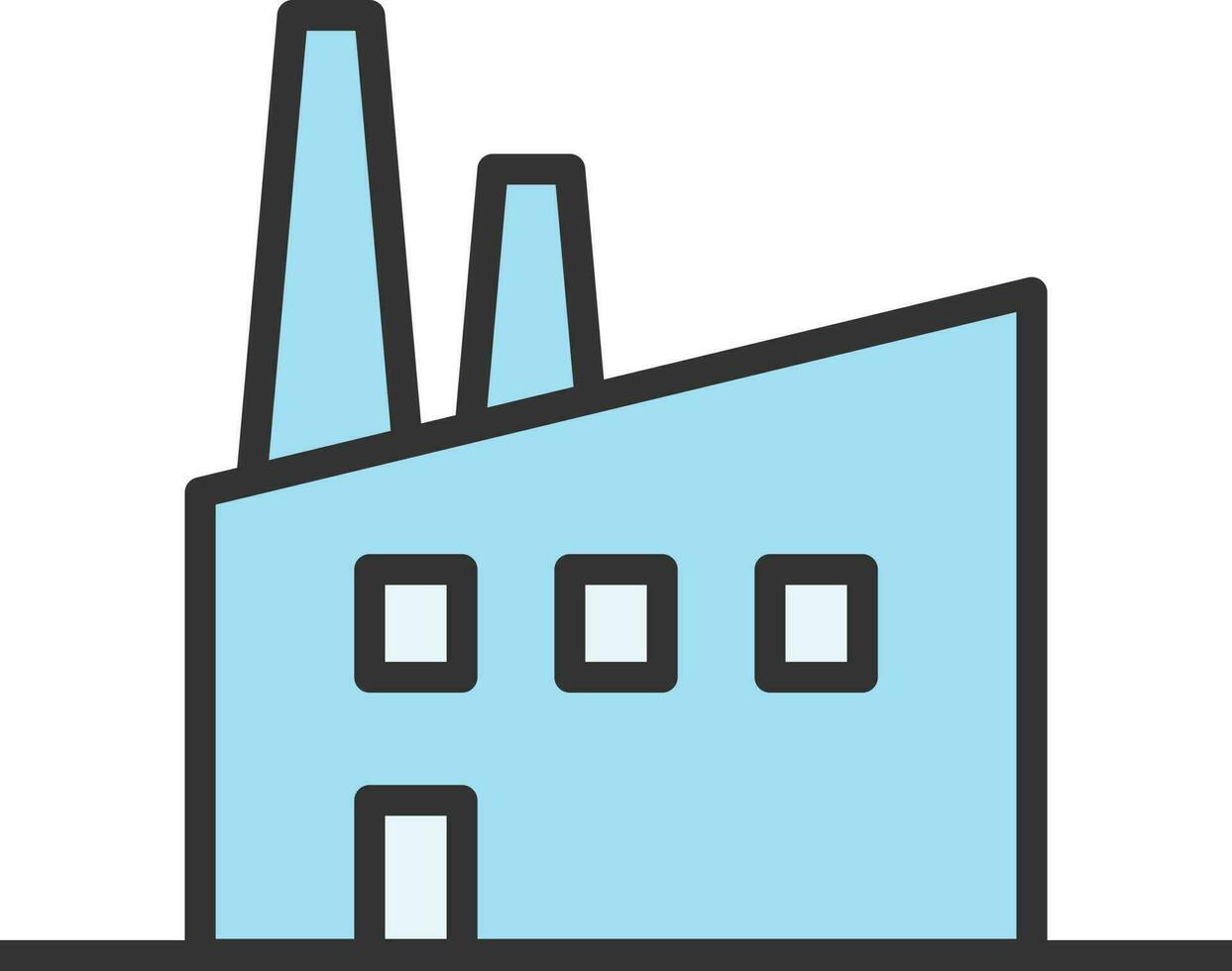 factory Illustration Vector