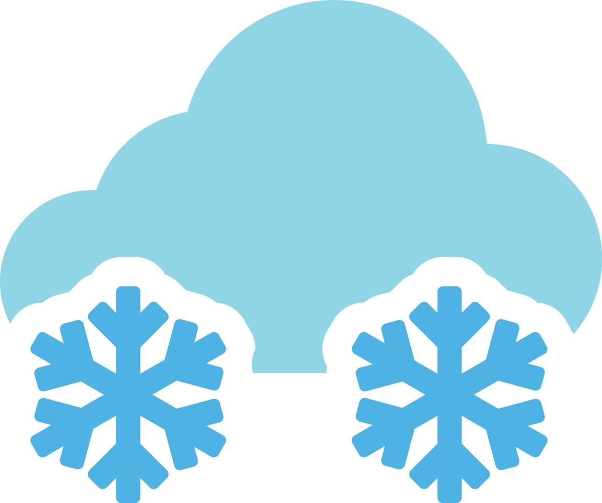snowing Illustration Vector