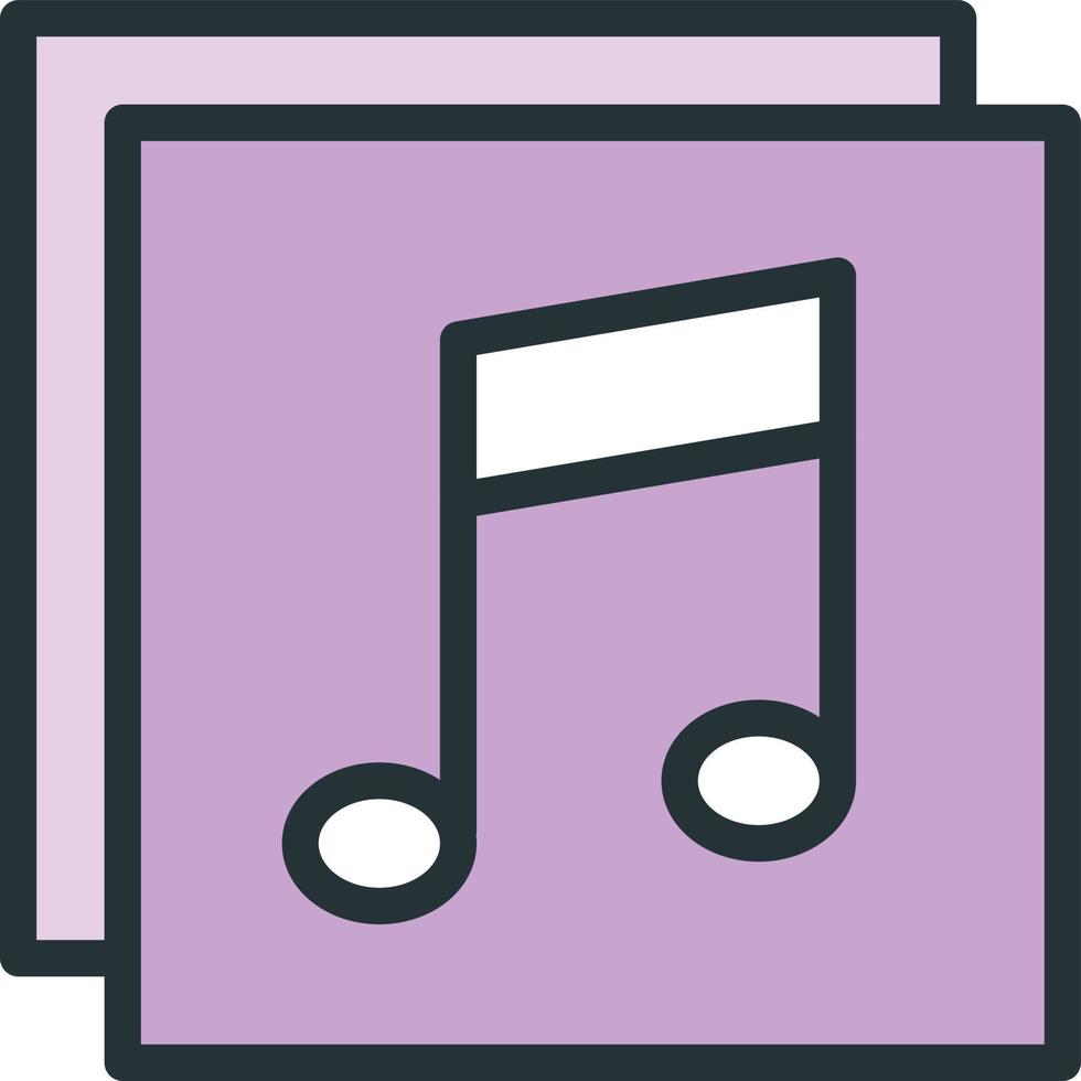 music collection Illustration Vector