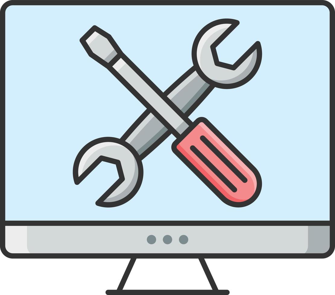 seo maintenance Illustration Vector