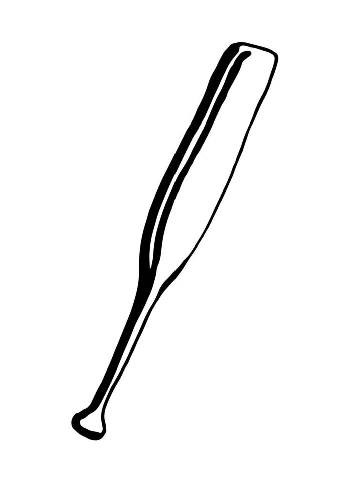 Baseball bat. Vector clipart 23018891 Vector Art at Vecteezy