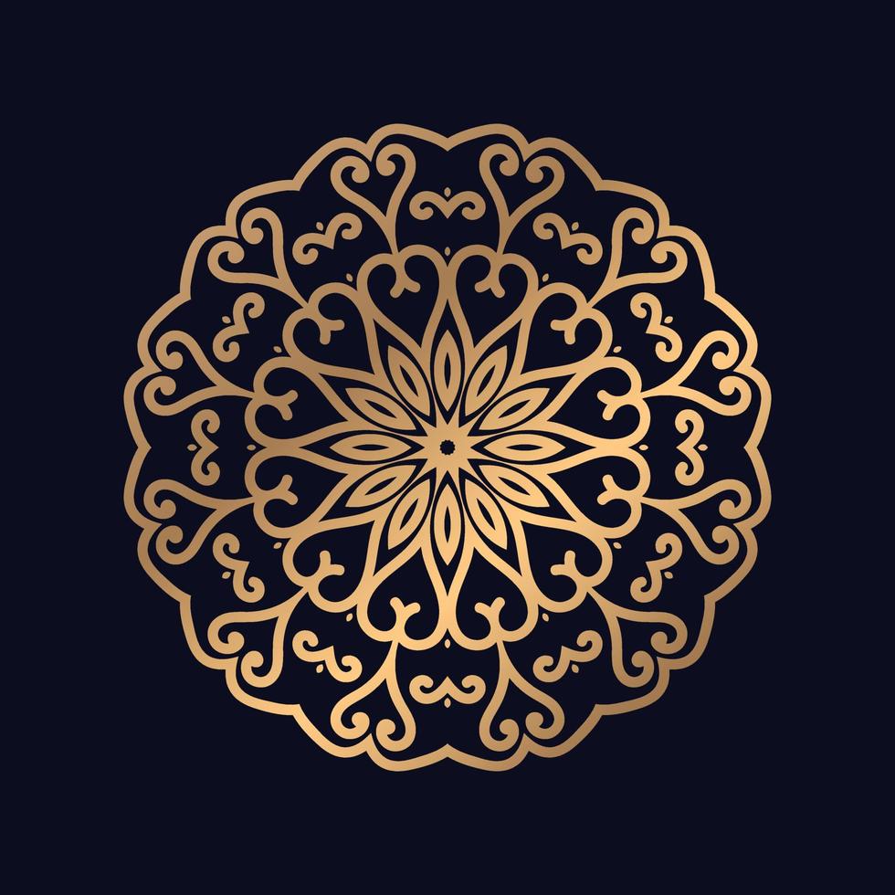 Mandala design Colorful mandala Mandala art design simple Background vector
