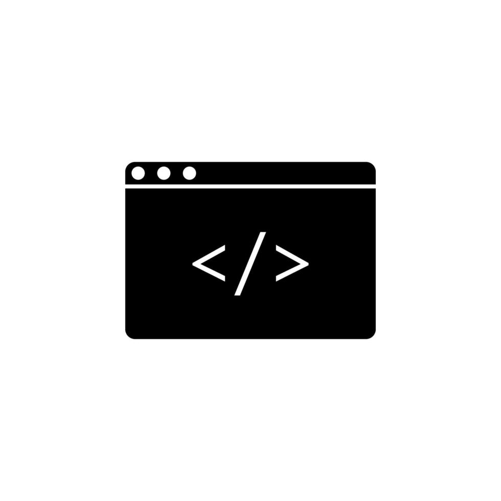 browser vector icon illustration