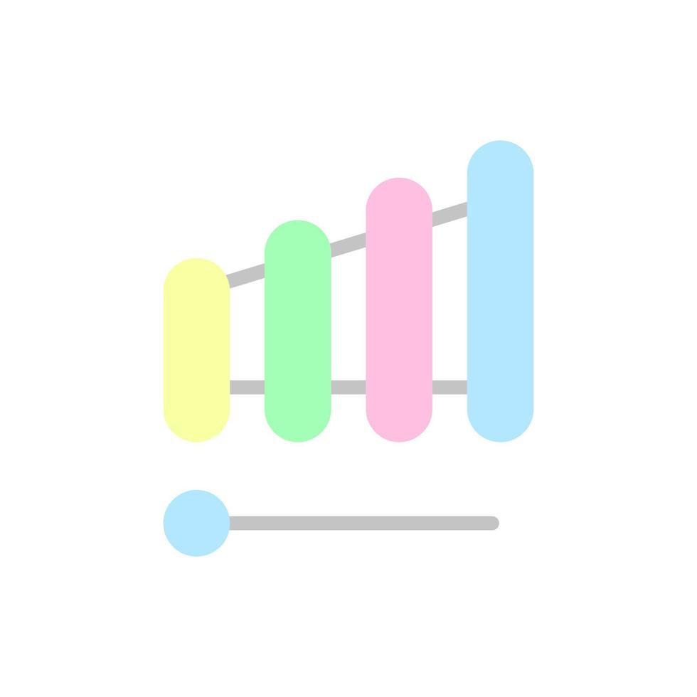 Musical instrument, toy vector icon illustration