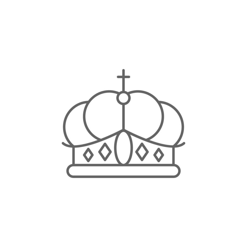 Crown, Holland vector icon illustration