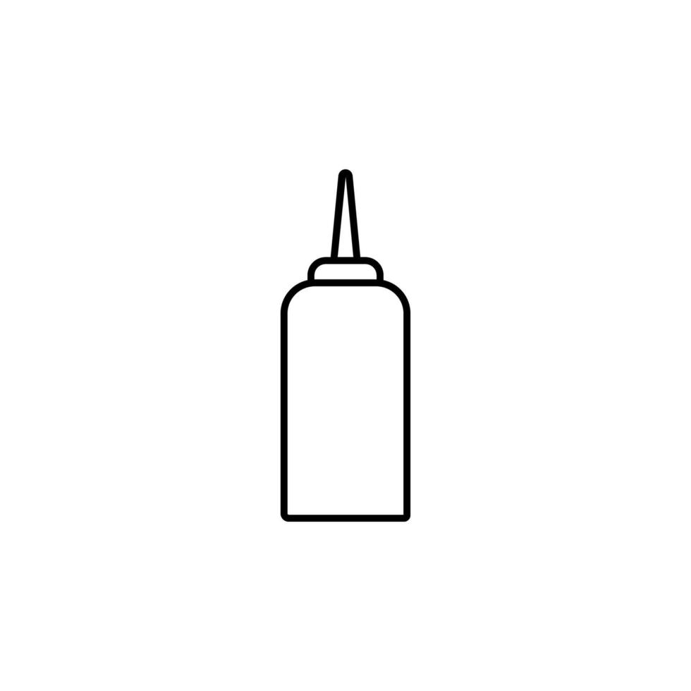 mustard simple line vector icon illustration