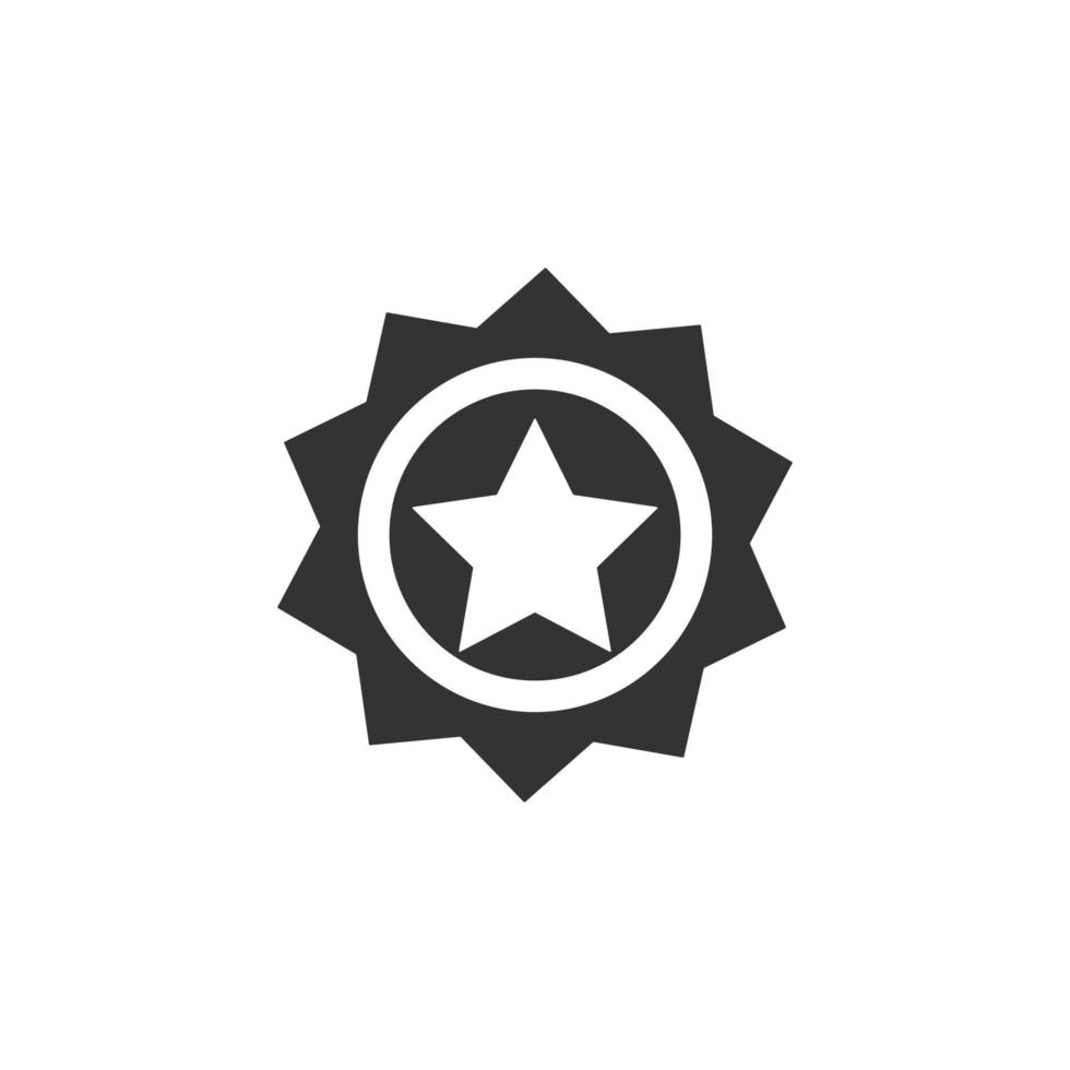 star, favorite, business vector icon illustration