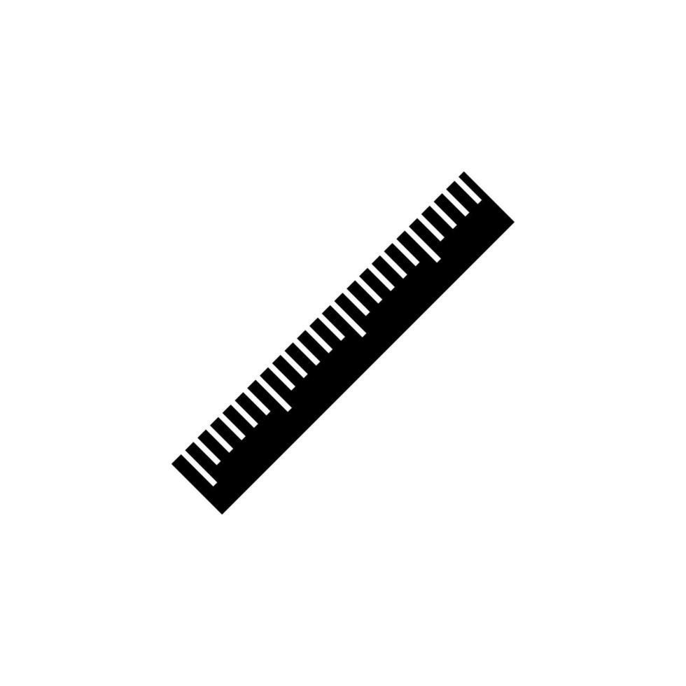 ruler vector icon illustration