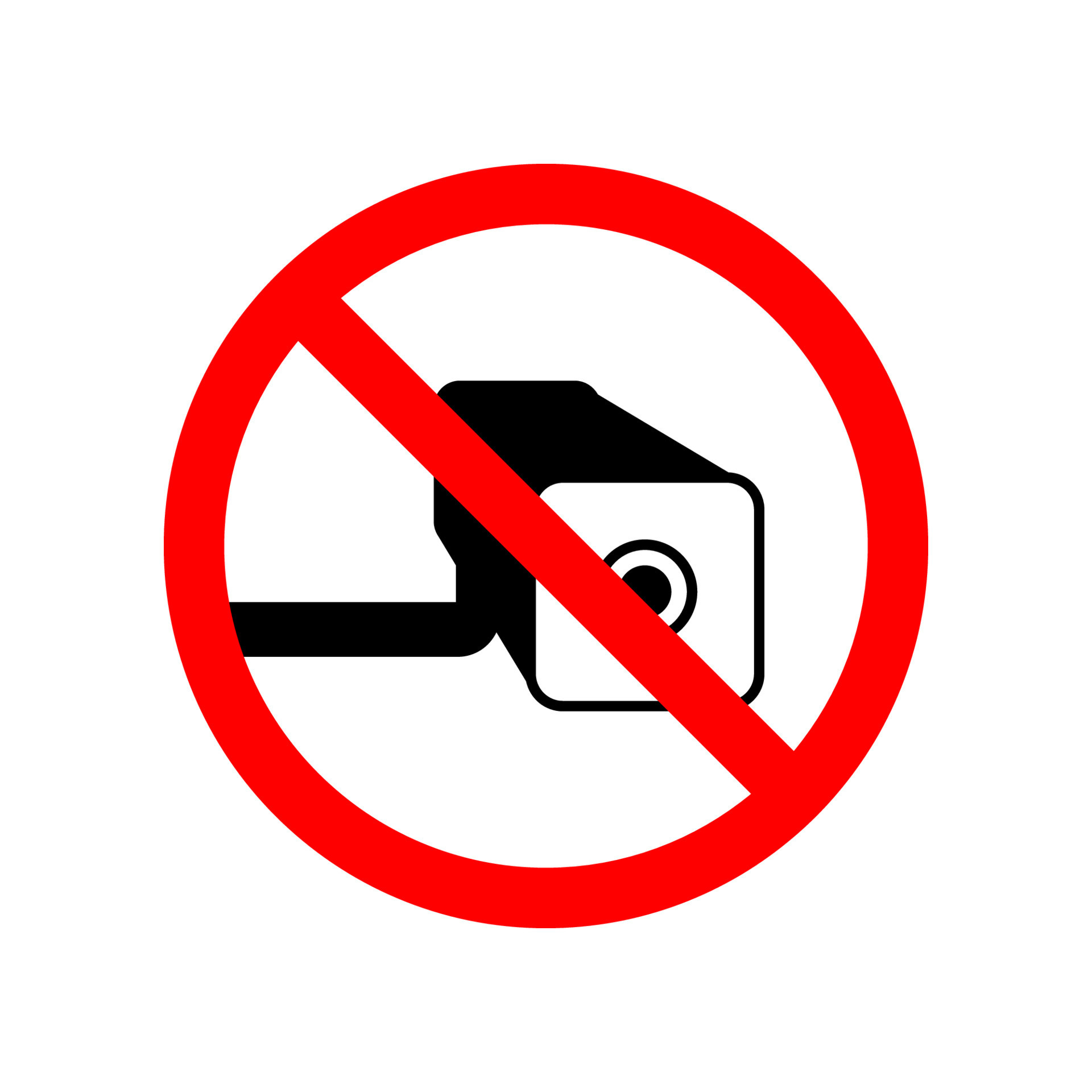 no security camera vector icon illustration 23020813 Vector Art at Vecteezy