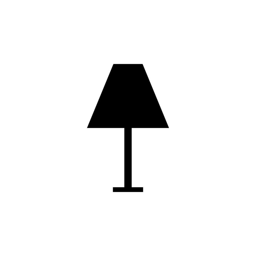 dormido lámpara vector icono ilustración