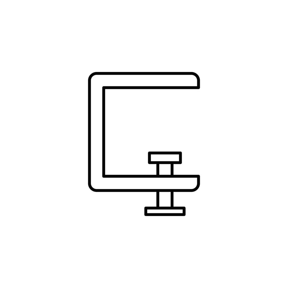 vise vector icon illustration