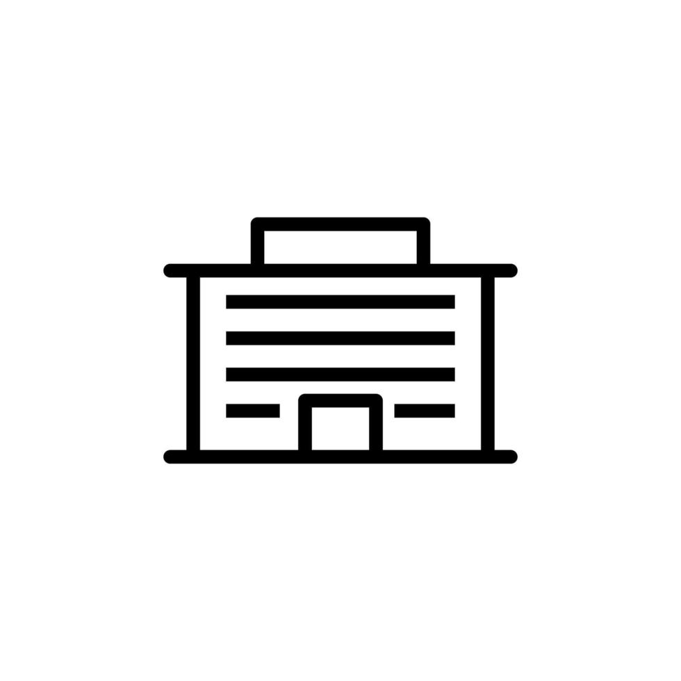 garage building vector icon illustration