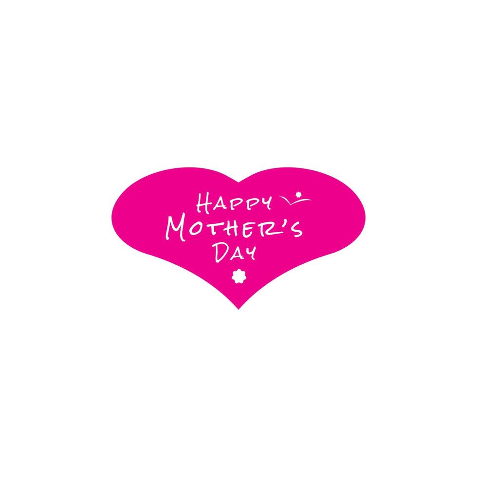 Happy Mother's Day Greeting Card vector