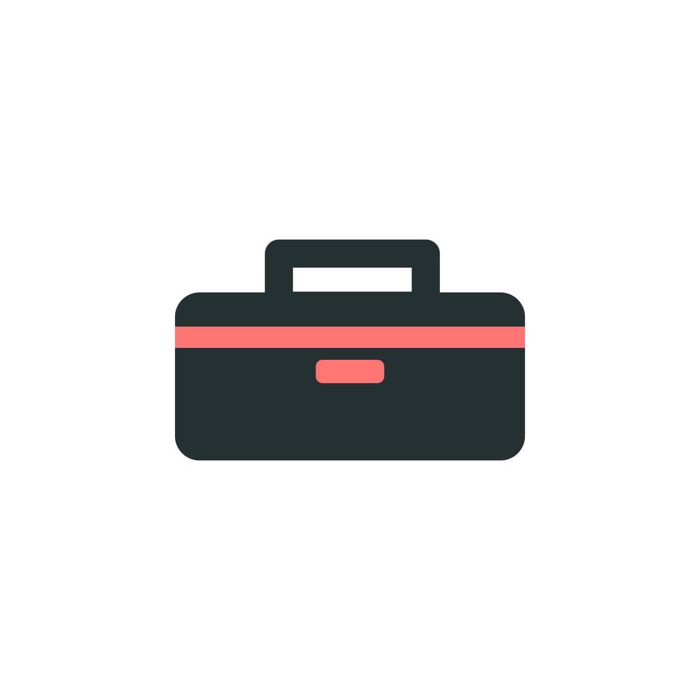 tool bag vector icon illustration