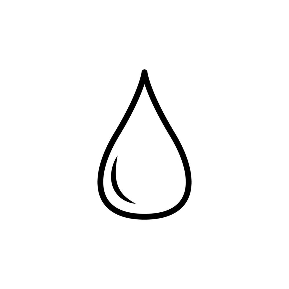 a drop vector icon illustration