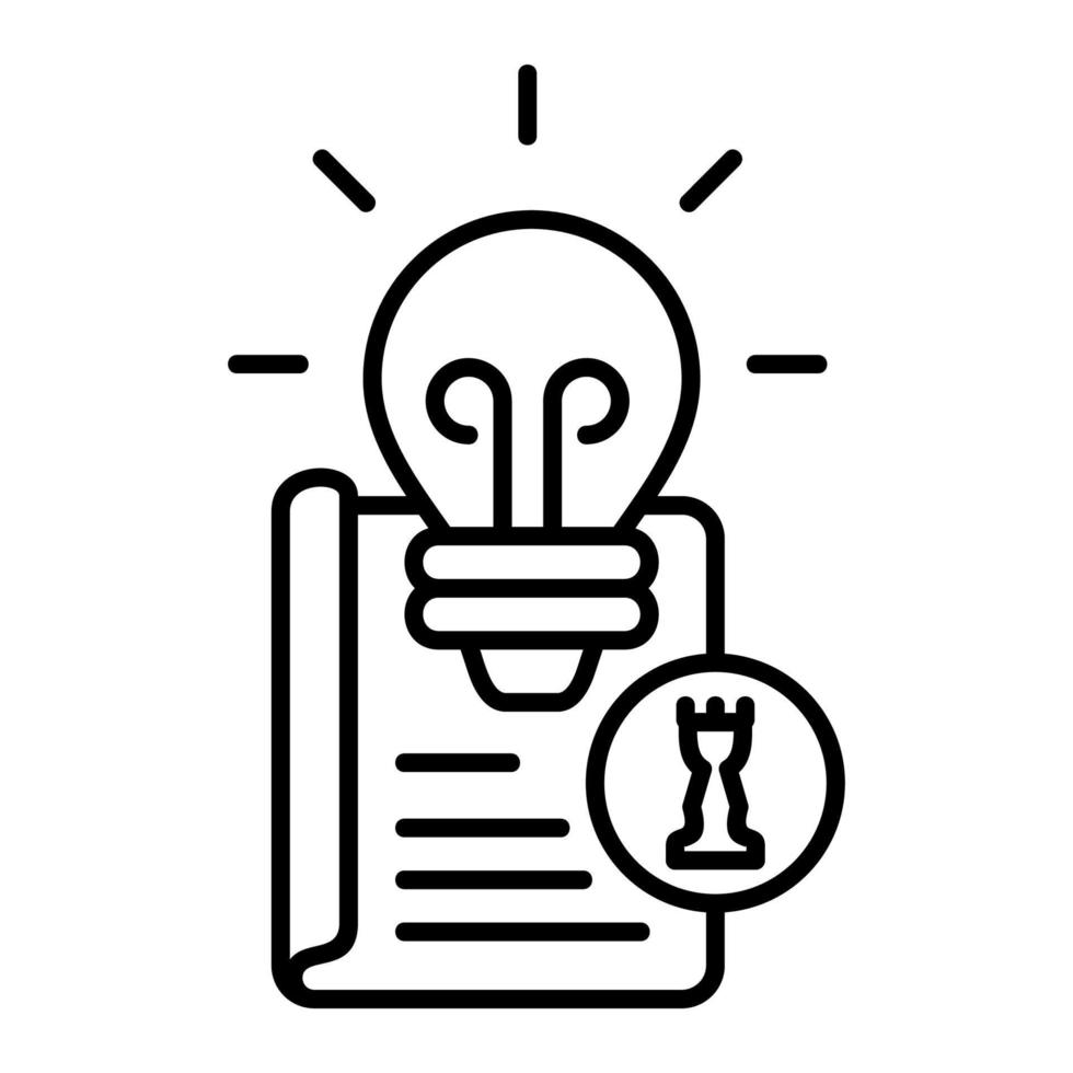 idea icono editable vector