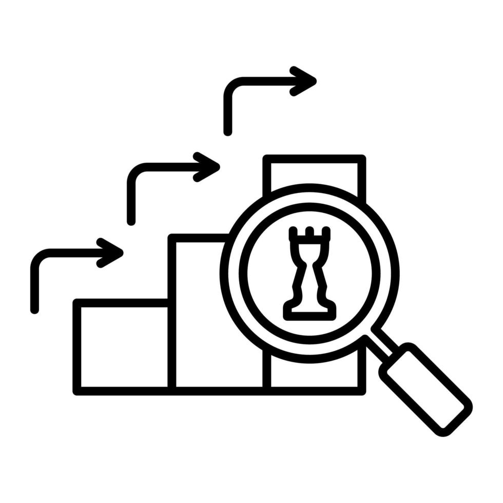 analysis icon editable vector