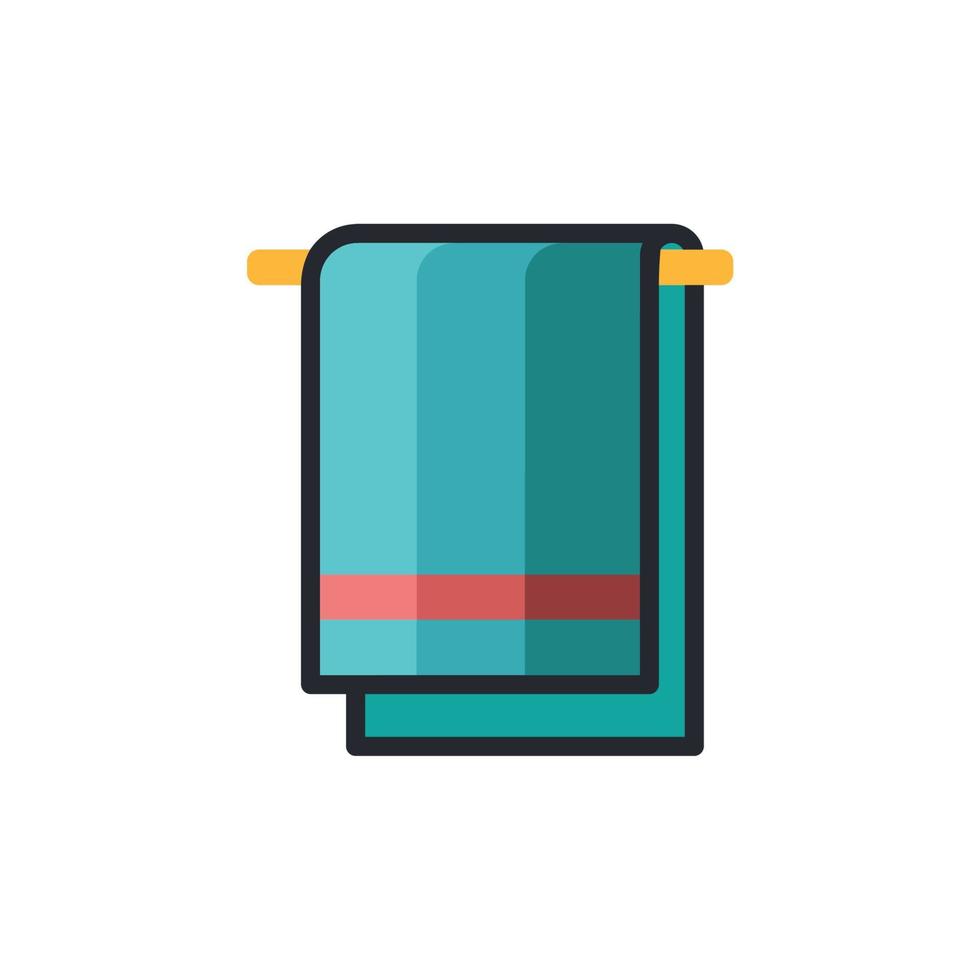 towel icon design vector