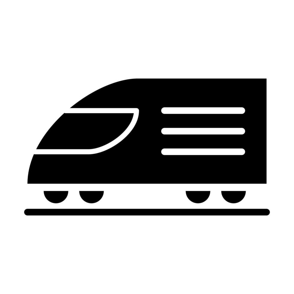 tren icono diseño vector