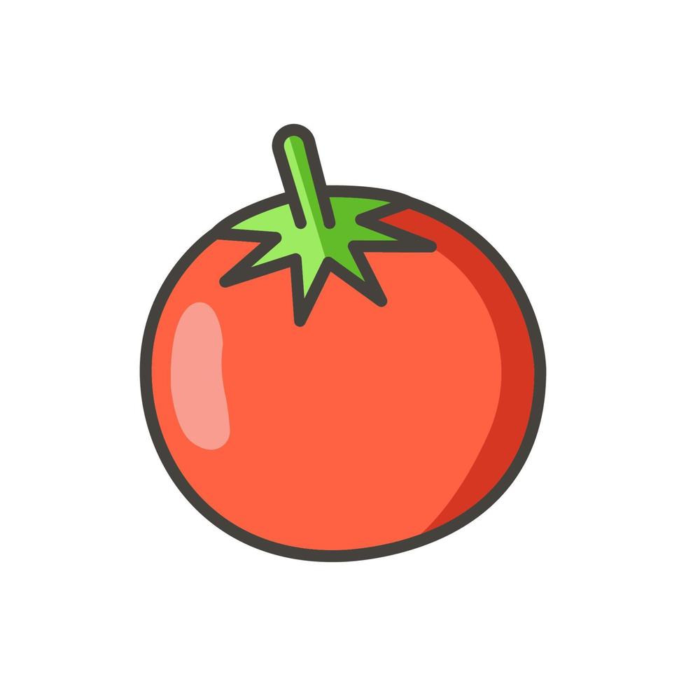 tomato icon design vector template